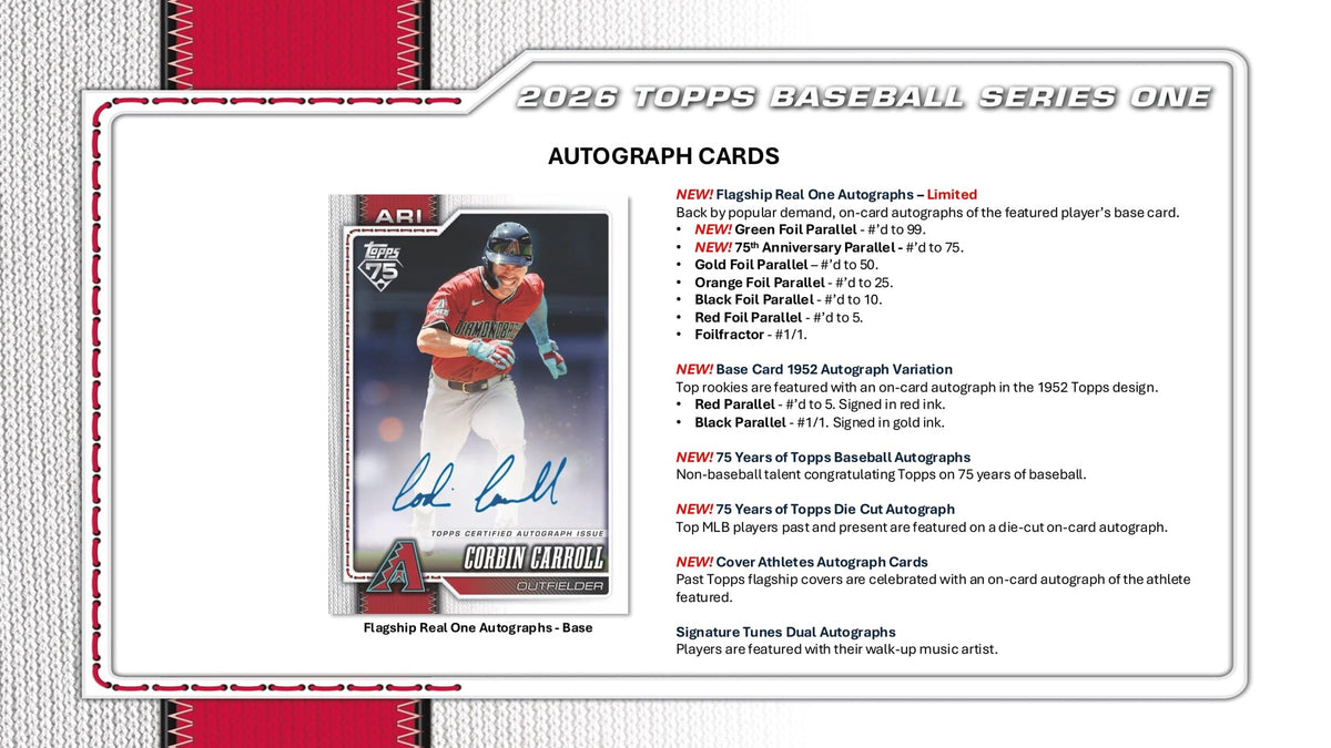 2026 Topps Series 1 Baseball Value Box