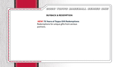 2026 Topps Series 1 Baseball Value Box