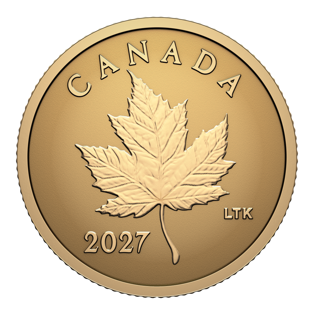$1 Pure Gold Coin Iconic Maple Leaf 2027 (253469)