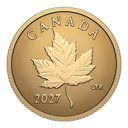 $1 Pure Gold Coin Iconic Maple Leaf 2027 (253469)