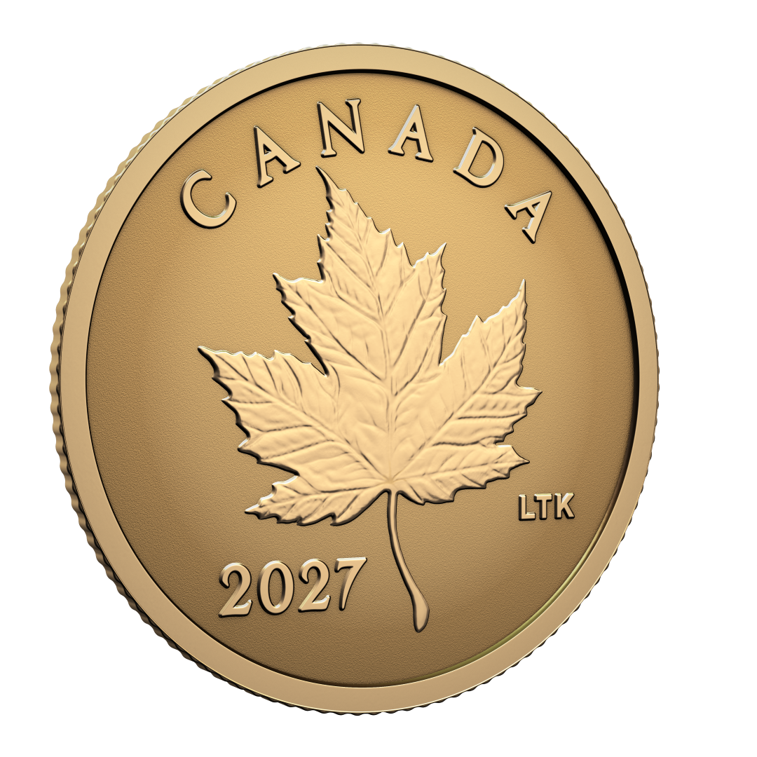 $1 Pure Gold Coin Iconic Maple Leaf 2027 (253469)