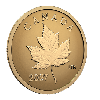 $1 Pure Gold Coin Iconic Maple Leaf 2027 (253469)