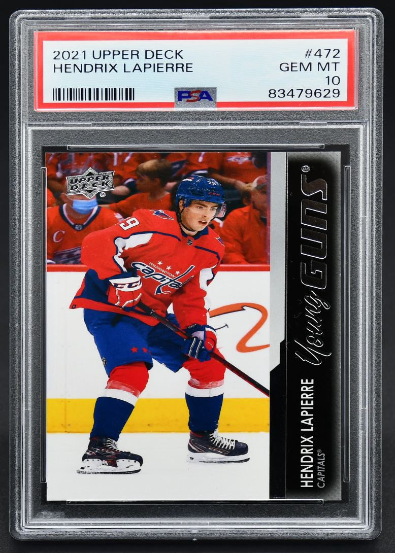 2021-22 UD Series 2 Young Guns Hendrix Lapierre 472 RC #1