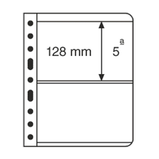 Plastic Sheets Vario 2C 2-Way Division Clear Film