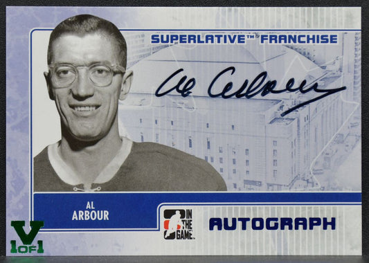 2015-16 In The Game Final Vault Superlative Franchise Arbour A-AA2 Auto 4402