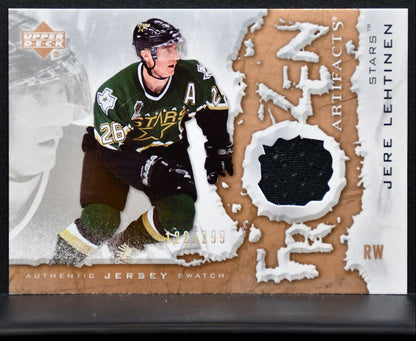 2007-08 Upper Deck Artifacts Frozen Jere Lehtinen FA-JL Dallas Stars Jersey 5883