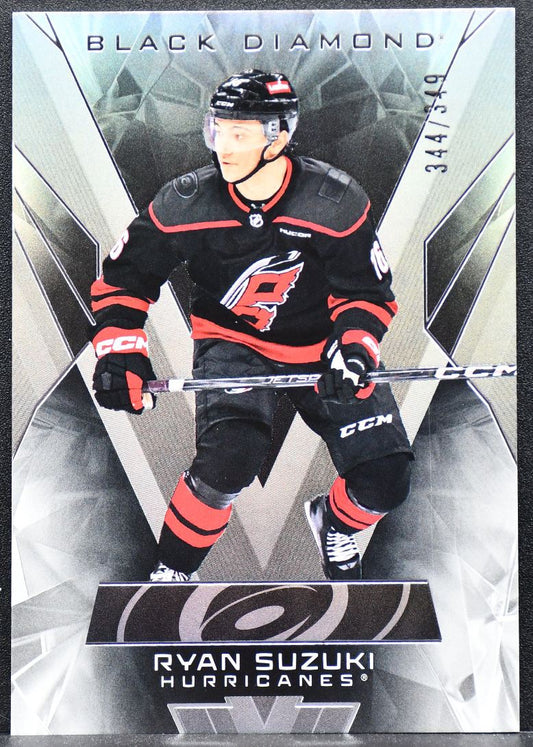 2025-26 Upper Deck Black Diamond Ryan Suzuki BDB-RS RC 344/349 0015