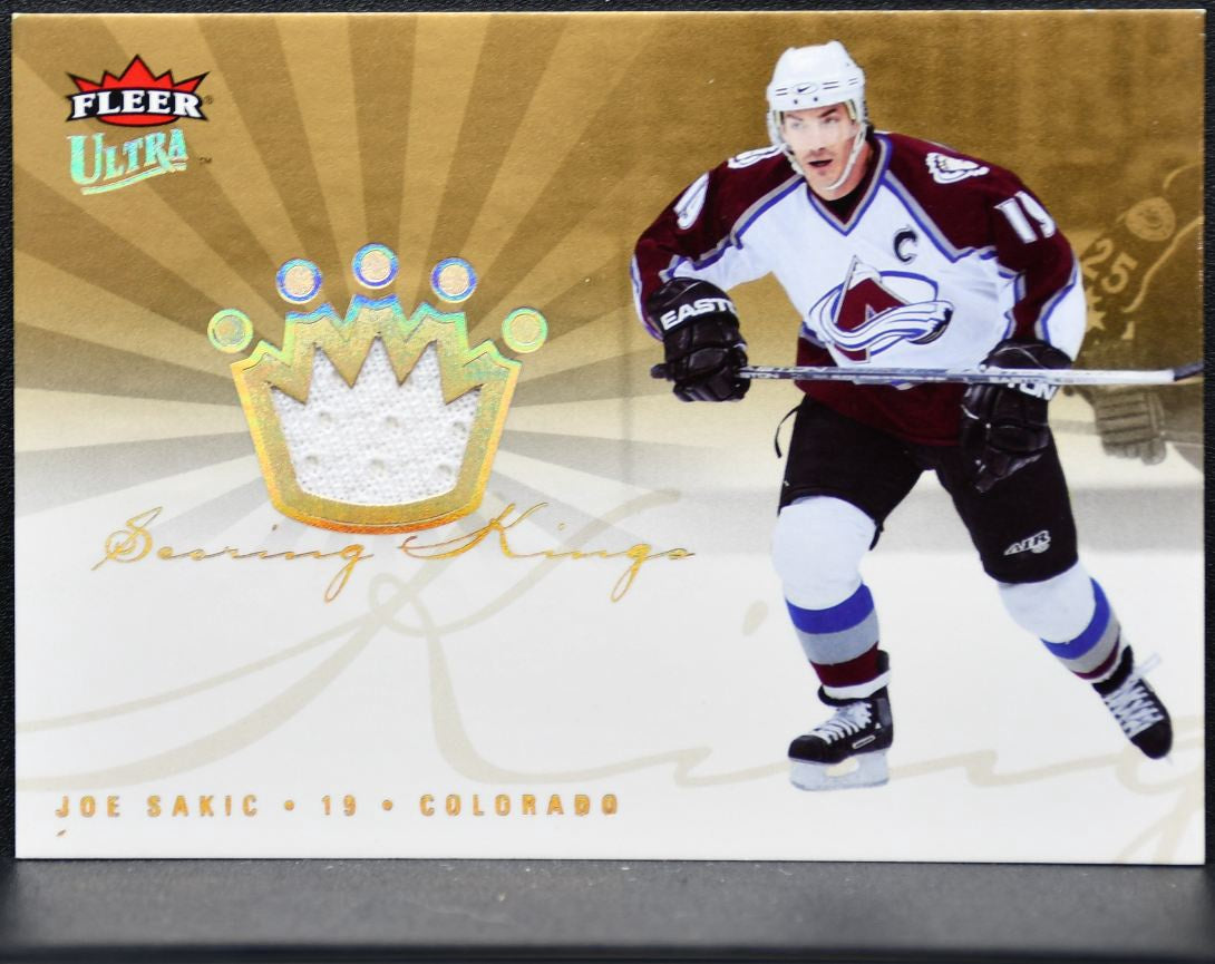 2006-07 Fleer Ultra Scoring Kings Jersey Joe Sakic SKJ-JS Avalanche Jersey 8648