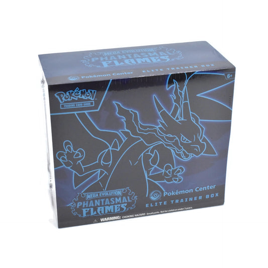Pokémon TCG SEALED PHANTASMAL FLAMES Pokemon Center ETB Elite Trainer Box New