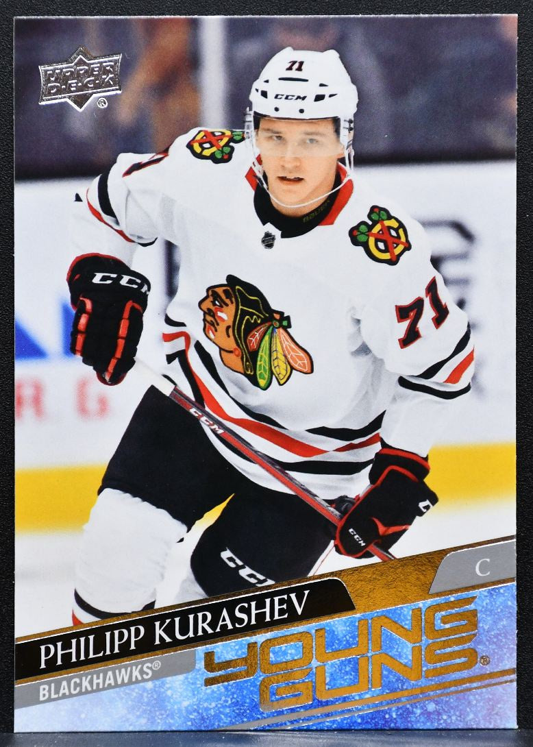 2020-21 Upper Deck Series 1 Young Guns Philipp Kurashev 238 Blackhawks RC 4331