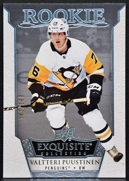 22-23 UD RC Exquisite Collection Wyatt Kaiser R-19 Chicago Blackhawks RC 141/199 6279