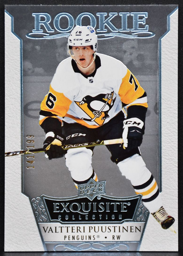 22-23 UD RC Exquisite Collection Wyatt Kaiser R-19 Chicago Blackhawks RC 141/199 6279