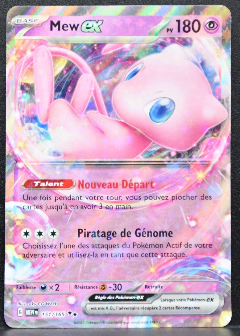 Pokémon Mew ex French SV: Scarlet & Violet 151 151/165 NM French