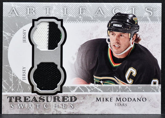2012-13 UD Artifacts Treasured Swatches Jerseys Mike Modano Stars Jersey 9686