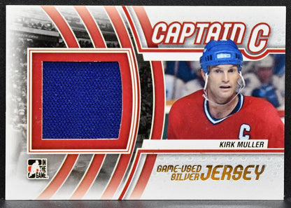 2012-13 In the Game Captain-C Series Game-Used Silver Kirk Muller Jersey 6463