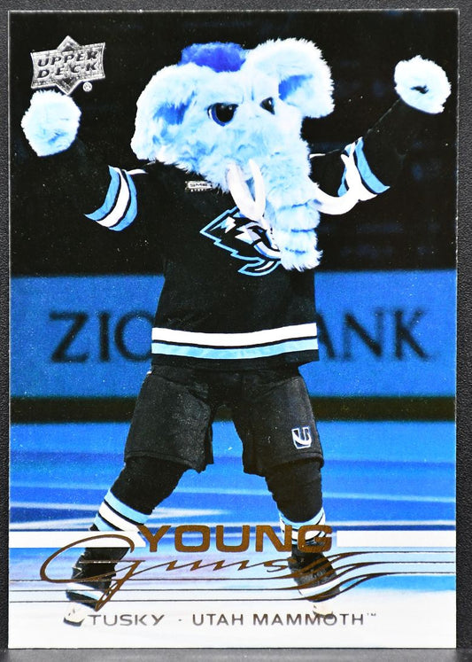 2025-26 Upper Deck Series 2 Young Guns Tusky 498 Utah Mammoth RC 1210
