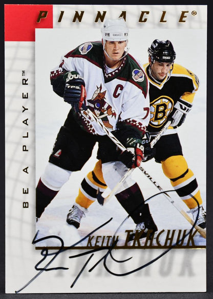 1997-98 Pinnacle Be a Player Auto Keith Tkachuk 22 Auto