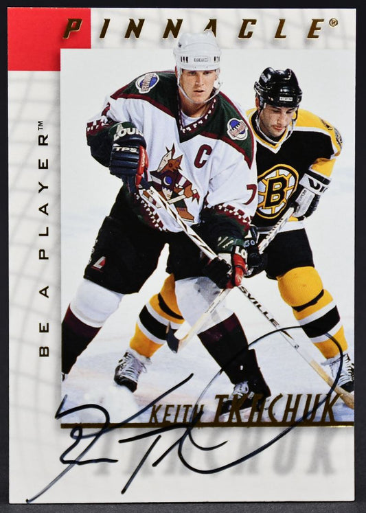 1997-98 Pinnacle Be a Player Auto Keith Tkachuk 22 Auto