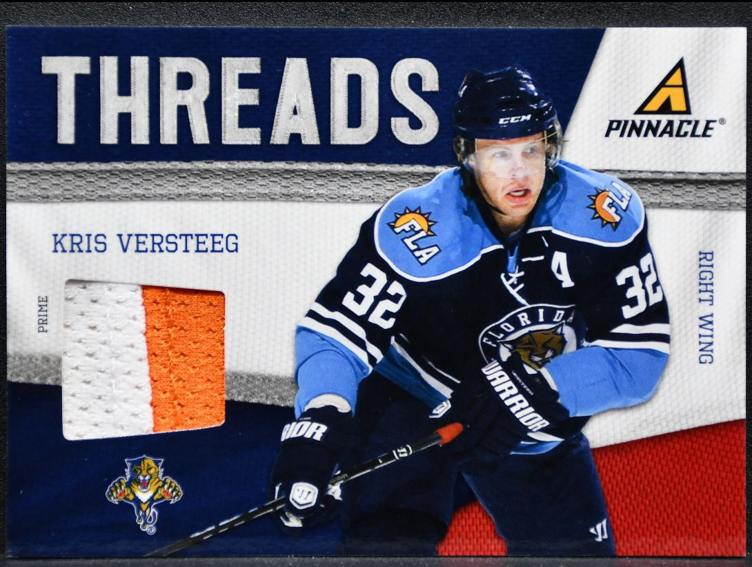 2011-12 Panini Pinnacle Threads Prime Kris Versteeg 43 Panthers 43/50 Patch 1495