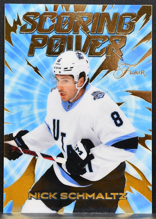 2025-26 Flair Scoring Power Nick Schmaltz SP-20 Utah Mammoth 8716