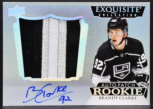 22-23 UD The Cup Exquisite Collection RC Auto Patch Horizontal Clarke Kings RC 4320