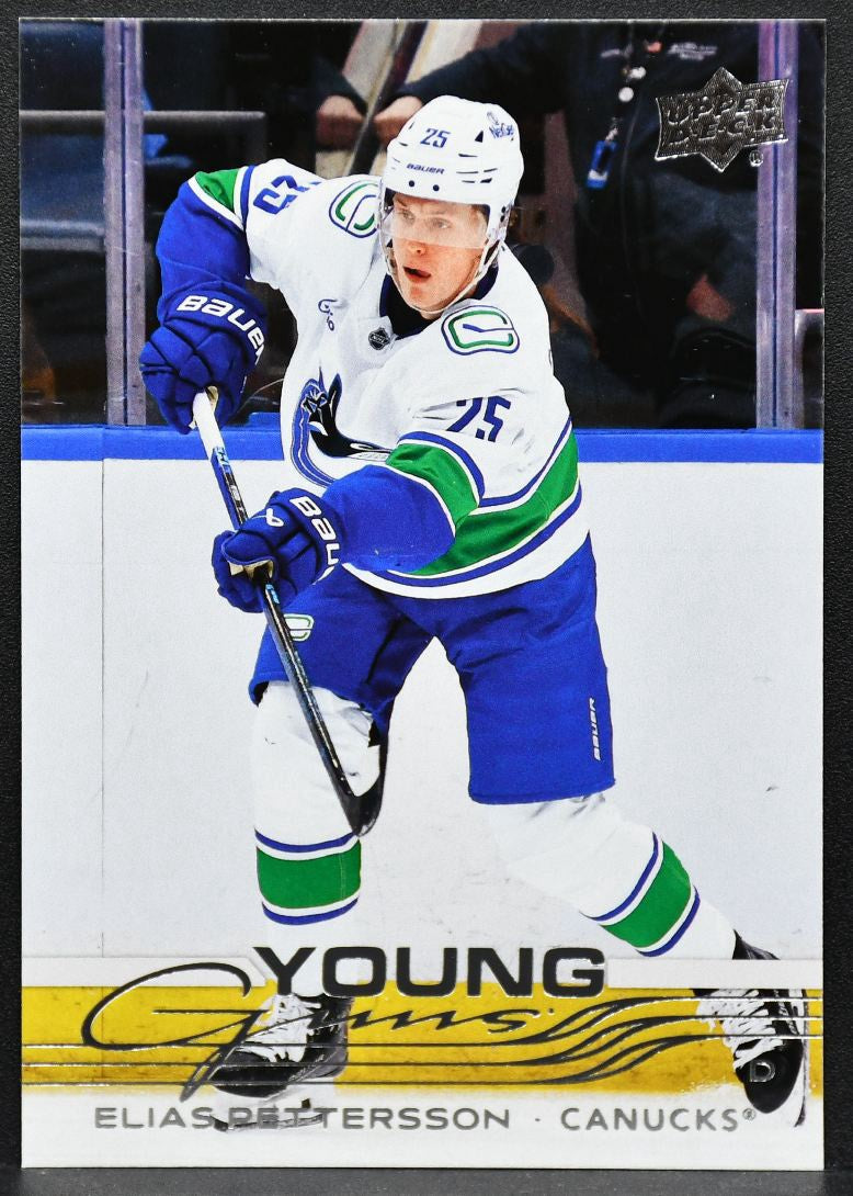 2025-26 Upper Deck Series 1 Young Guns Elias Pettersson 223 Vancouver Canucks RC 2067