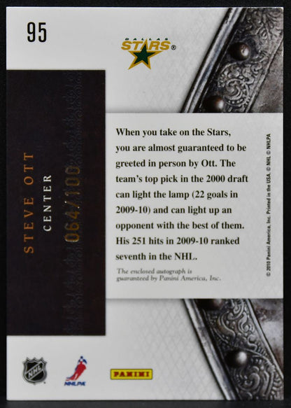 2010-11 Panini Crown Royale Scratching the Surface Ott Stars Auto 064/100 6320