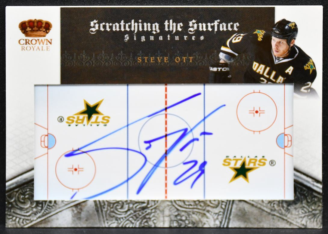 2010-11 Panini Crown Royale Scratching the Surface Ott Stars Auto 064/100 6320