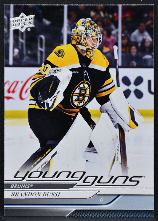 2024-25 Upper Deck Series 2 Young Guns Brandon Bussi 493 Boston Bruins RC 2080