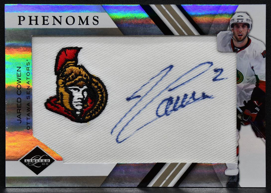 2010-11 Panini Limited Phenoms Jared Cowen 181 Senators RC Auto 135/299 2209