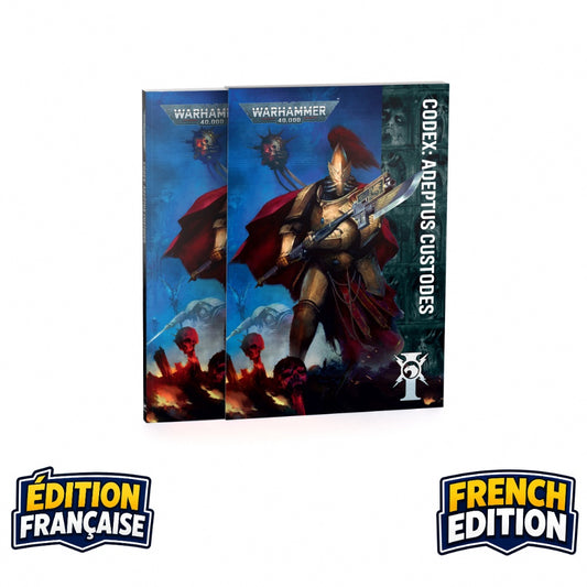 Adeptus Custodes Codex (French) (PRE ORDER) (RELEASE OCT 17)
