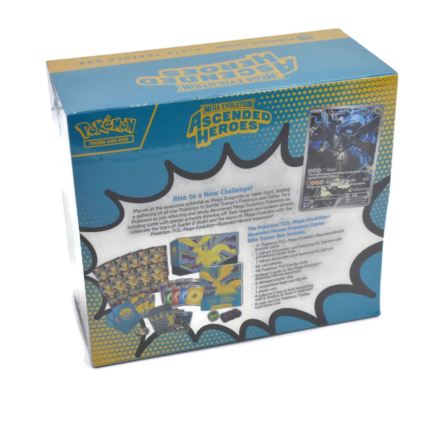 Pokémon TCG SEALED ASCENDED HEROES Pokemon Center ETB Elite Trainer Box New