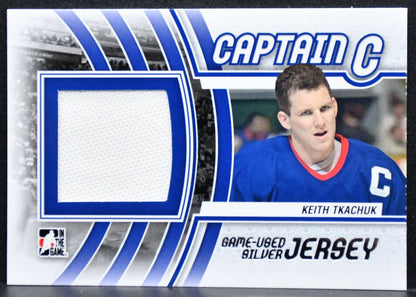 2012-13 In the Game Captain - C Series Silver Jersey Keith Tkachuk Jersey 8031