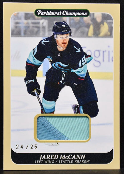 2023-24 Parkhurst Champions Jared McCann 67 Seattle Kraken 24 /25 Patch