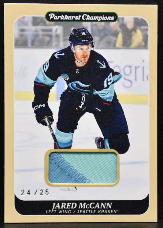 2023-24 Parkhurst Champions Jared McCann 67 Seattle Kraken 24 /25 Patch