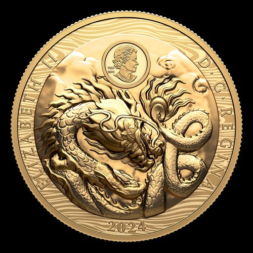Year of the Dragon - 6 oz Pure Gold Coin (244248)