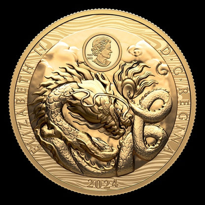 Year of the Dragon - 6 oz Pure Gold Coin (244248)