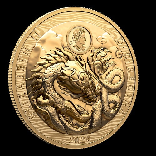 Year of the Dragon - 6 oz Pure Gold Coin (244248)