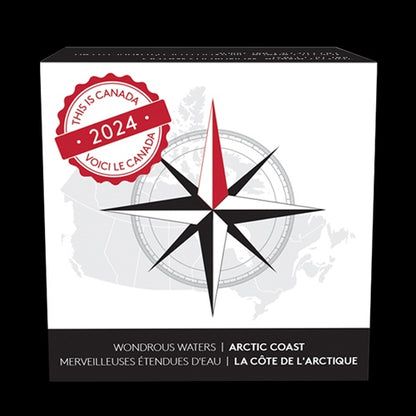 This Is Canada: Wondrous Waters - Arctic Coast - 1 oz. Fine Silver Coin (244794)