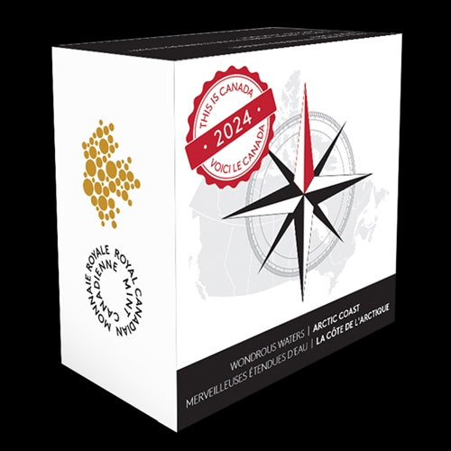 This Is Canada: Wondrous Waters - Arctic Coast - 1 oz. Fine Silver Coin (244794)