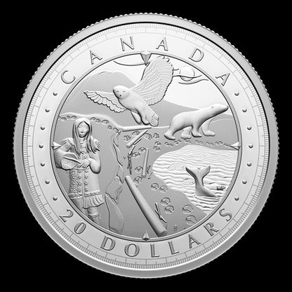 This Is Canada: Wondrous Waters - Arctic Coast - 1 oz. Fine Silver Coin (244794)