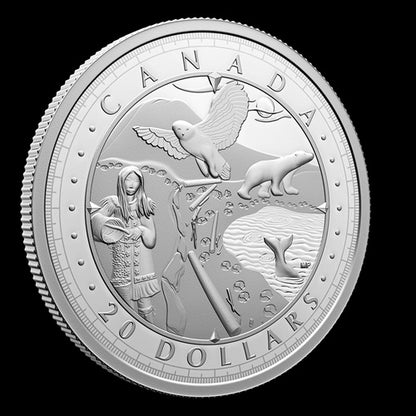 This Is Canada: Wondrous Waters - Arctic Coast - 1 oz. Fine Silver Coin (244794)