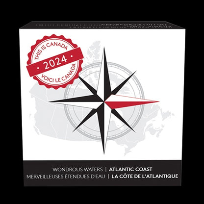 This Is Canada: Wondrous Waters – Atlantic Coast - 1 oz. Fine Silver Coin (244795)
