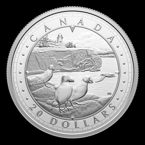 This Is Canada: Wondrous Waters – Atlantic Coast - 1 oz. Fine Silver Coin (244795)