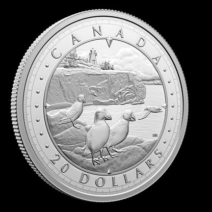 This Is Canada: Wondrous Waters – Atlantic Coast - 1 oz. Fine Silver Coin (244795)