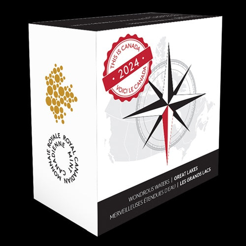 This Is Canada: Wondrous Waters – Great Lakes - 1 oz. Fine Silver Coin (244796)