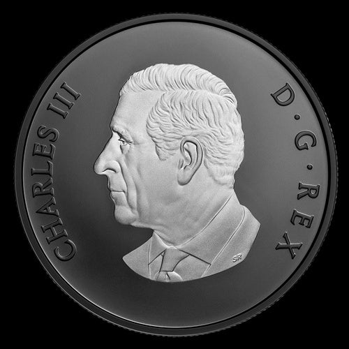 Discovering Dinosaurs: Royal Horned Face - Rhodium-Plated Pure Silver Coin (245121)