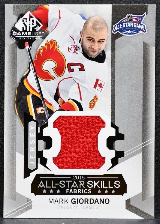 2015-16 SP Game Used 2015 All-Star Skills Fabrics Mark Giordano Jersey 6328