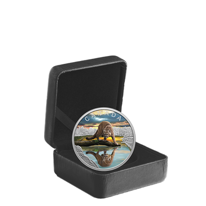 Wildlife Reflections: Cougar - 1 oz. Fine Silver Coin  (246471)