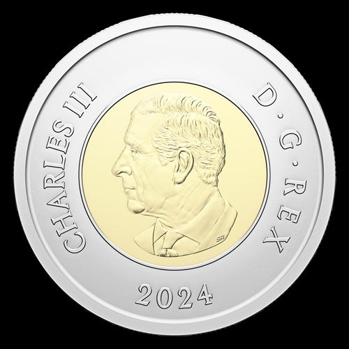 2024 $2 100th Anniversary of the Royal Canadian Air Force Colourized Special Wrap Roll (247177)